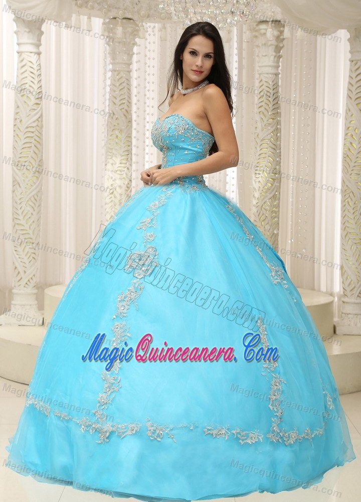 the Brand New Sweetheart Quinceanera Dresses Beading and Appliques