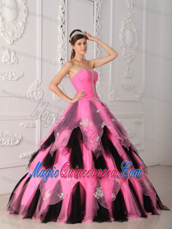 Perfect Beaded and Ruched Decorate Sweet Sixteen Dresses Appliques