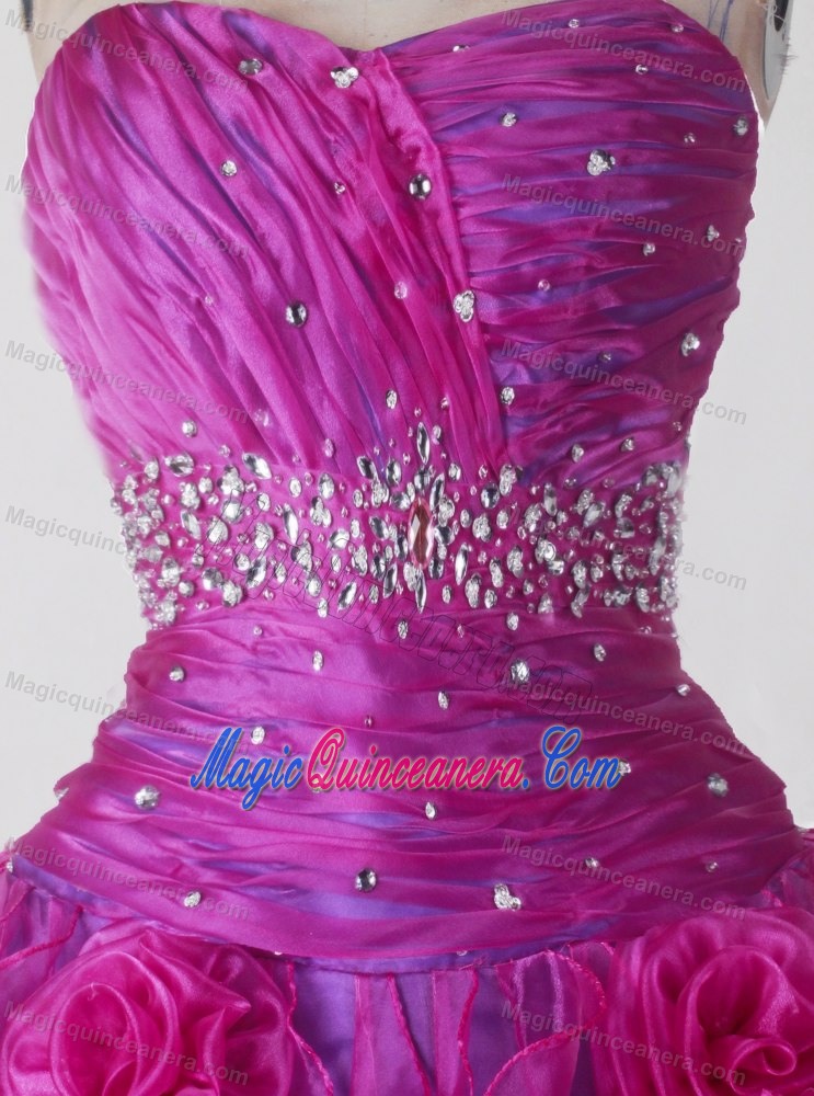 Sweetheart Beading and Ruffles for 2014 Little Girl Pageant Dress