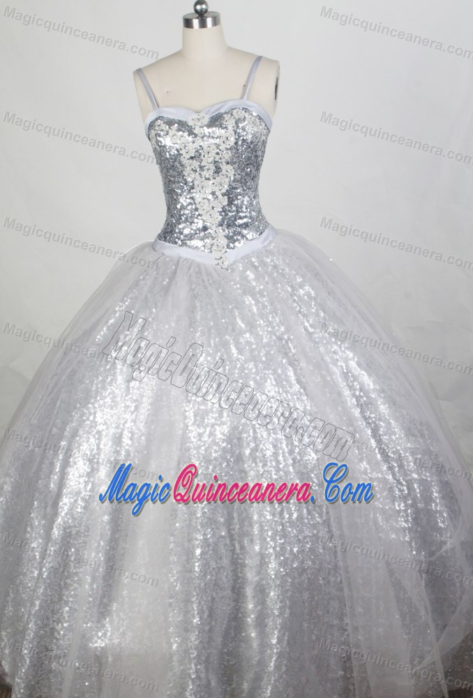 silver dress for sweet 16