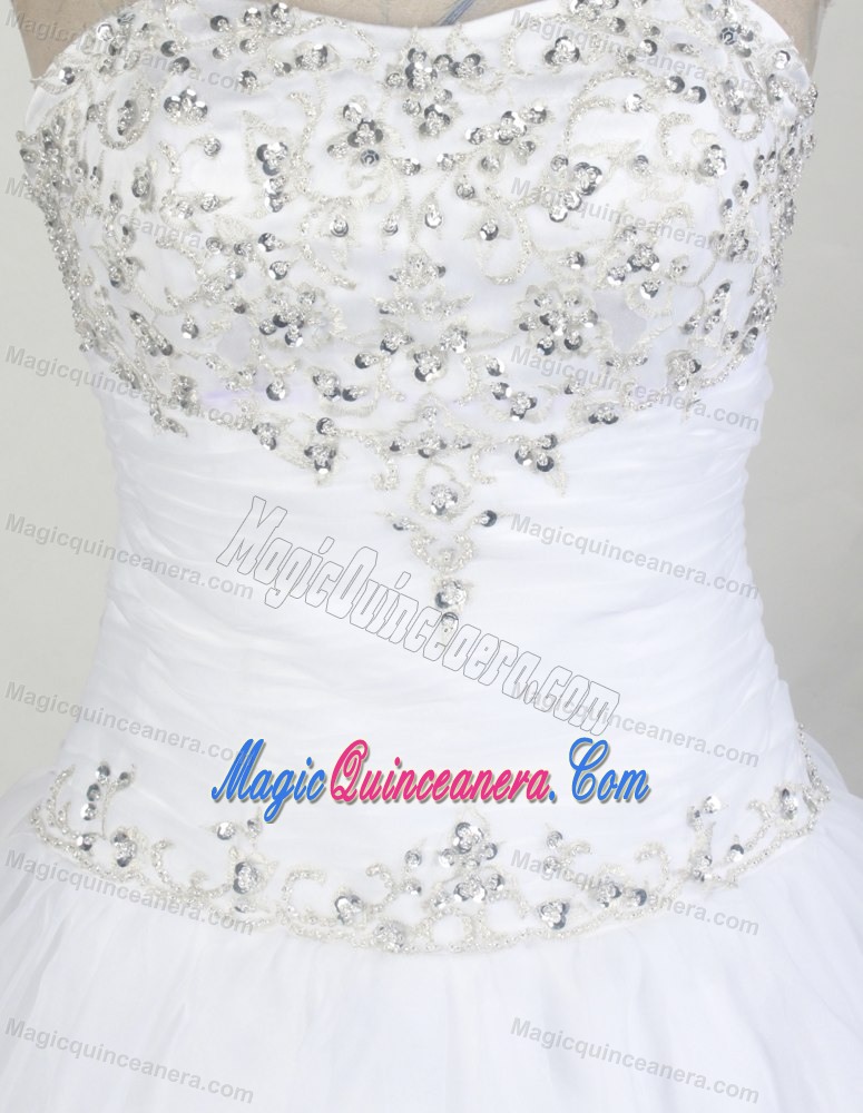 Elegant Pure Color Sweetheart Sweet 16 Dress in Massachusetts