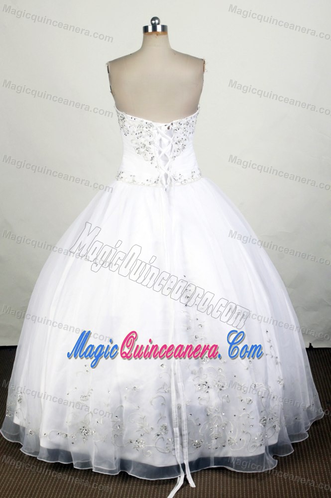 Elegant Pure Color Sweetheart Sweet 16 Dress in Massachusetts