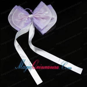 The Butterfly Tire White Sash Bowknot for Outdoor