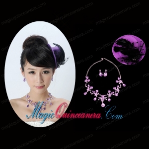 Gorgeous Alloy/Rhinestones Women Jewelry Sets