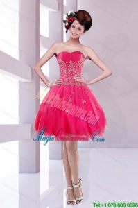 Discount Sweetheart Dama Dress with Embroidery