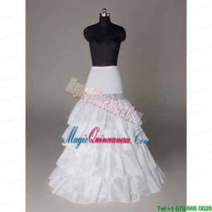 Wonderful Organza Floor Length Petticoat in White