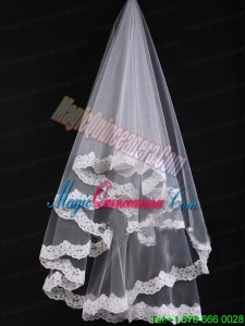 Bridal Veil With Lace On Sale