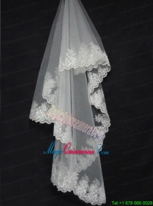 Lace Decorate The Bridal Veil On Sale