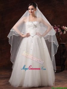 Royal Discount Tulle Bridal Veil For Wedding