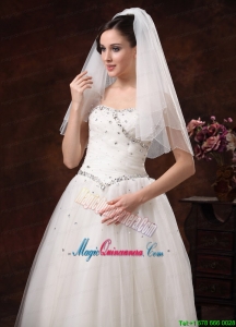 Two-tier Tulle Graceful Wedding Veil