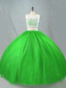 Sleeveless Zipper Floor Length Beading Vestidos de Quinceanera