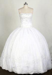 Pure Asymmetrical Neck Beading Ball Gown Taffeta Quinceanera Dress